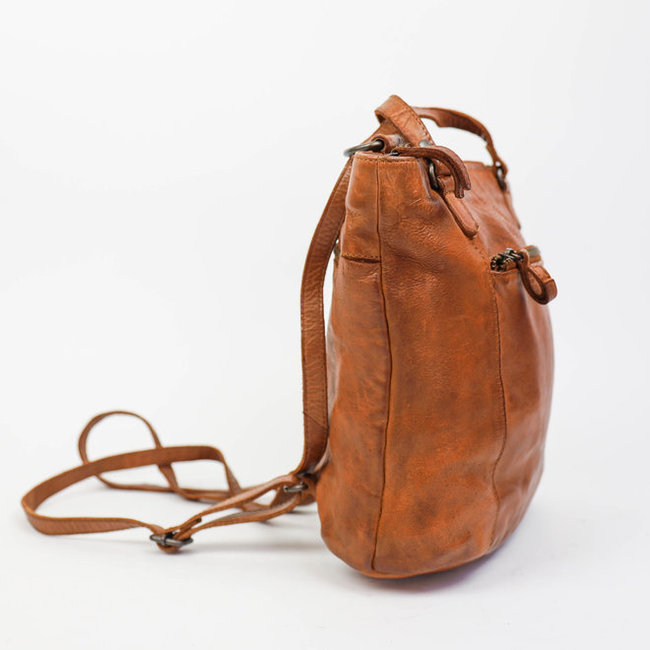 Bear Design 'Sandy'  Cognac - CL 40273, Cow Lavato Collectie