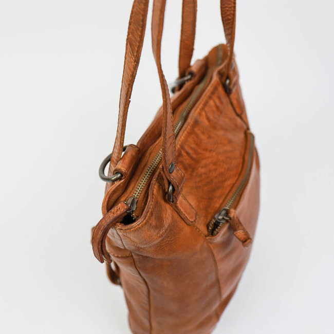 Bear Design 'Sandy'  Cognac - CL 40273, Cow Lavato Collectie