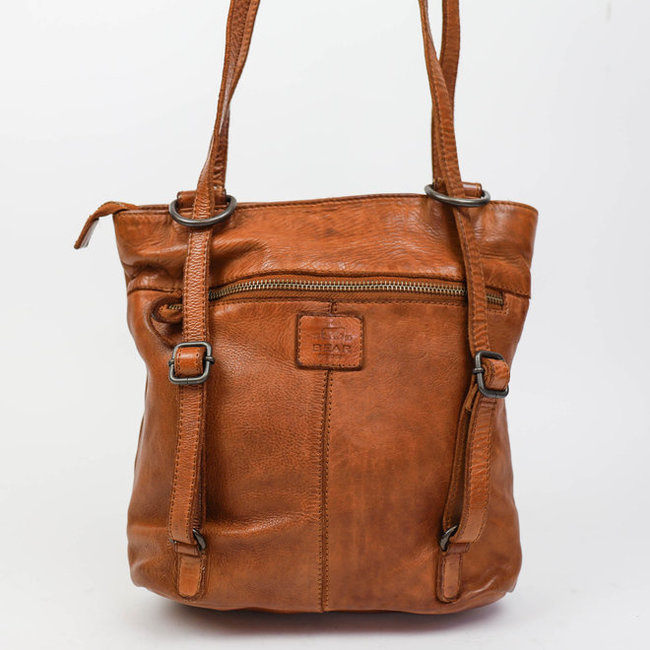 Bear Design 'Sandy'  Cognac - CL 40273, Cow Lavato Collectie
