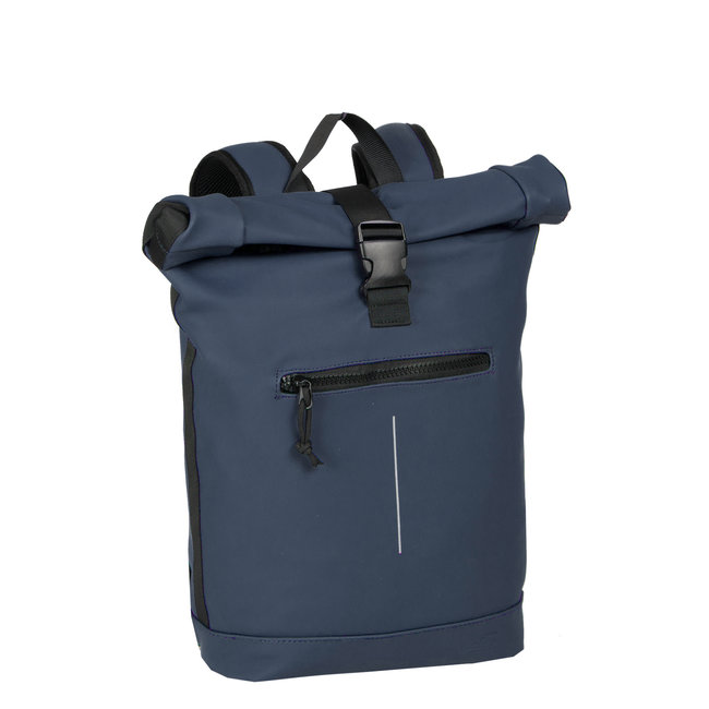 New Rebels Mart Roll-Top Backpack (L) - Donkerblauw
