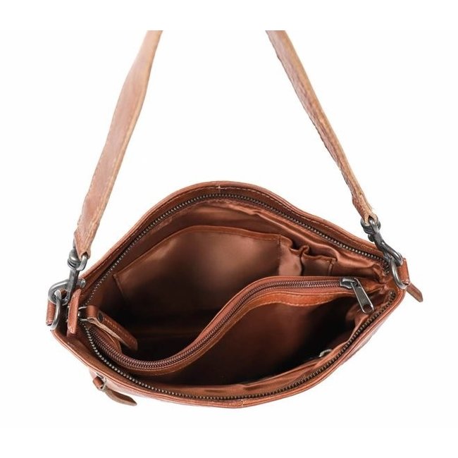 Bear Design 'Angelica'  Cognac - CP1536, Callisto-Pelle Collectie