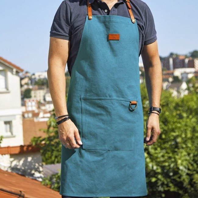 Prime Cuts Keukenschort "Charolais" - turquoise