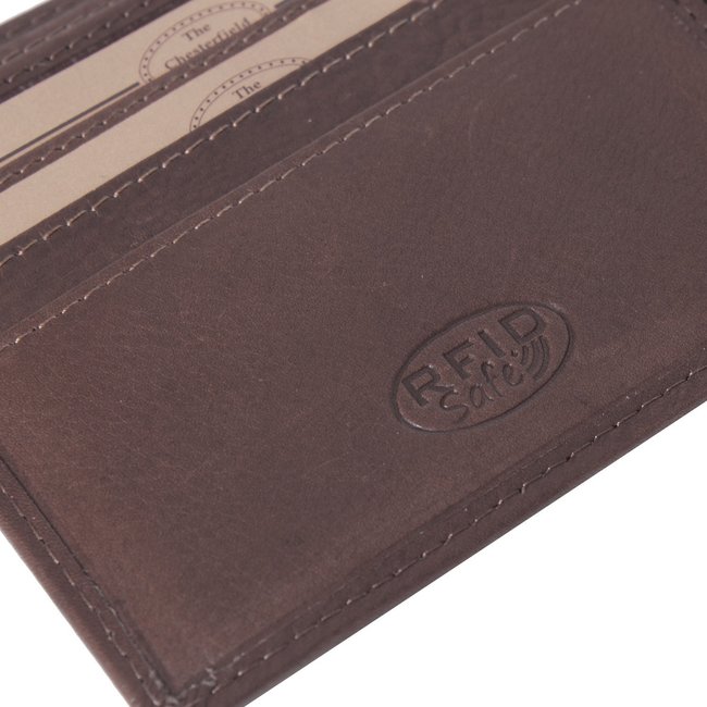 The Chesterfield Brand 'Ralph' Bruin - C08.040801,  Wax Pull Up Collectie