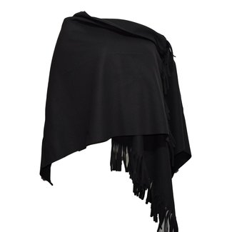 Poncho zwart