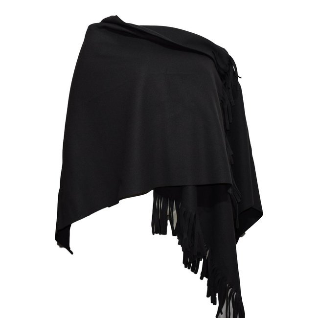 Poncho zwart