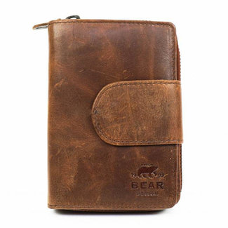 Bear Design 'Loet' Cognac - CL13550, Cow Lavato Collectie