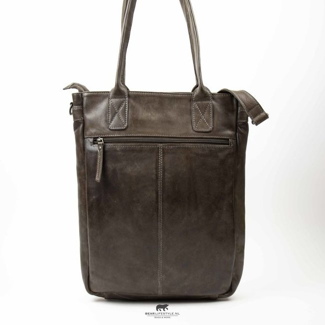 Bear Design Becky Dark Grey - CP 1767, Callisto-Pelle Collectie