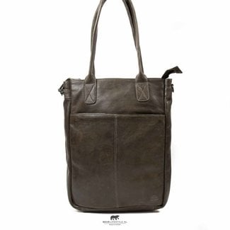 Bear Design Becky Dark Grey - CP 1767, Callisto-Pelle Collectie