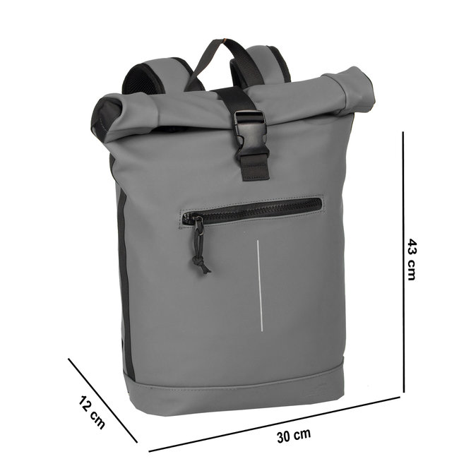 New Rebels Mart Roll-Top Backpack (L) -