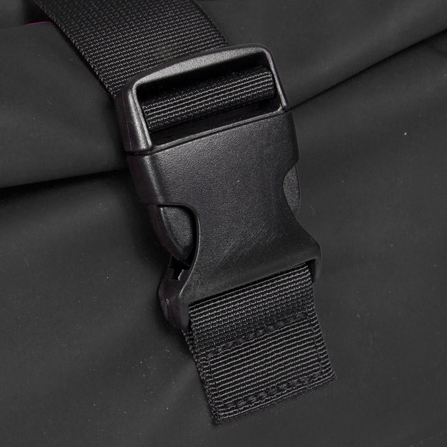 New Rebels Mart Roll-Top Backpack (L) - Black