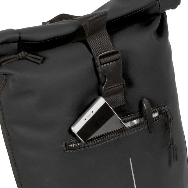 New Rebels Mart Roll-Top Backpack (L) - Black
