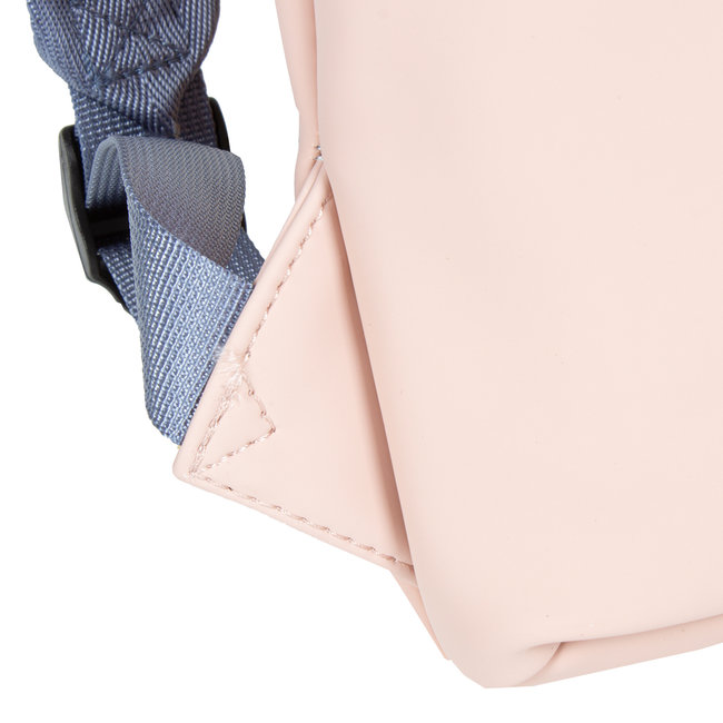 New Rebels Tim Roll-Top Backpack (S) Soft pink/soft blue