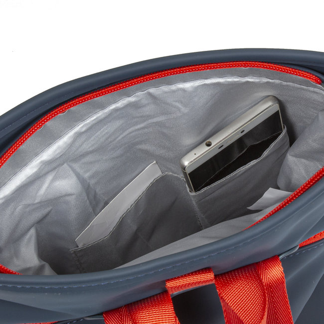 New Rebels Tim Roll-Top Backpack (S) Navy/red