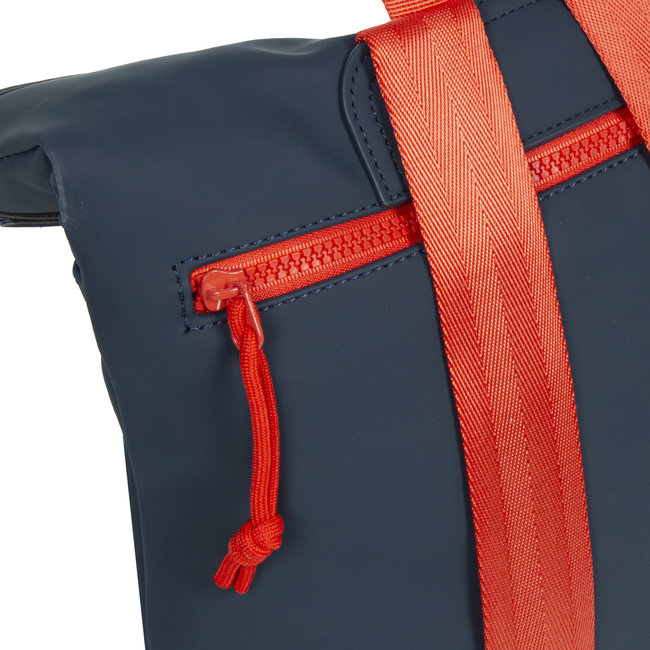 New Rebels Tim Roll-Top Backpack (S) Navy/red