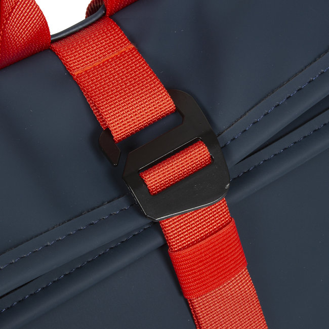 New Rebels Tim Roll-Top Backpack (S) Navy/red