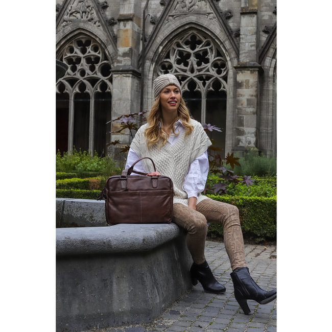 Bear Design  'Teun' Bruin- CL 41022, Cow Lavato Collectie