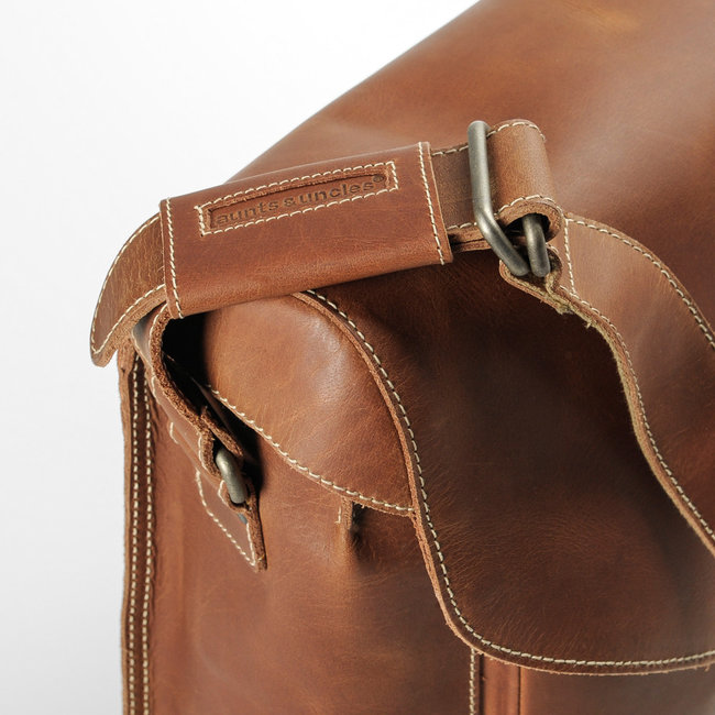 Aunts & Uncles 'Medium Judd' vintage tan - 40571-30