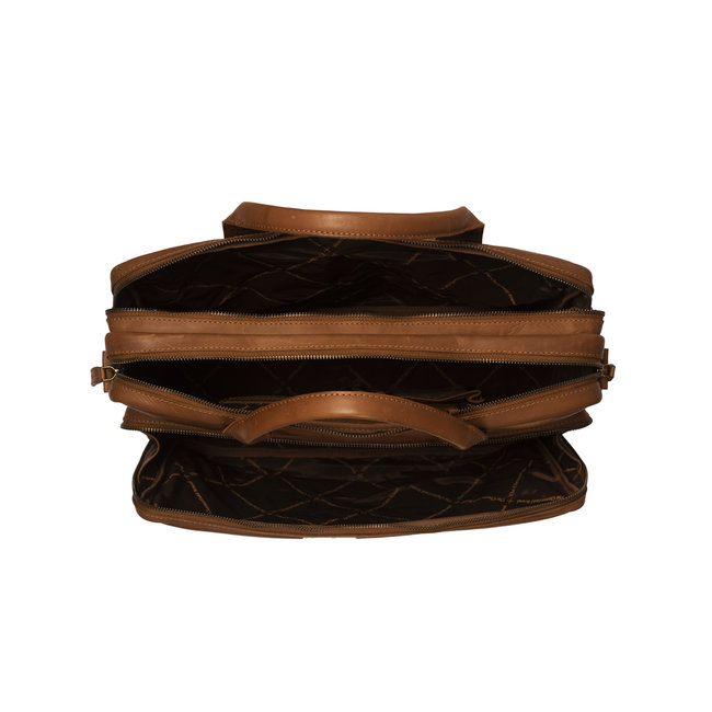 The Chesterfield Brand 'Jackson' Cognac - C40.106031,  Wax Pull Up Collectie