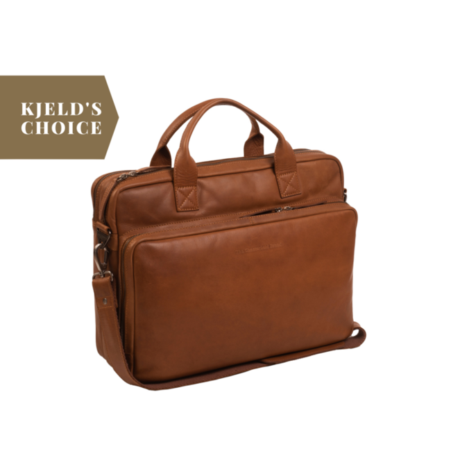 The Chesterfield Brand 'Jackson' Cognac - C40.106031,  Wax Pull Up Collectie