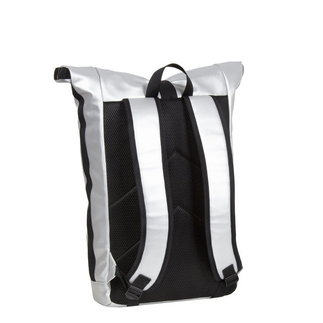 New Rebels Mart Roll-Top Backpack (L) - Metallic Silver