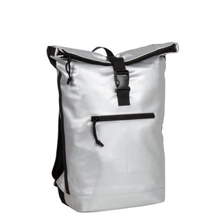 New Rebels Mart Roll-Top Backpack (L) - Metallic Silver