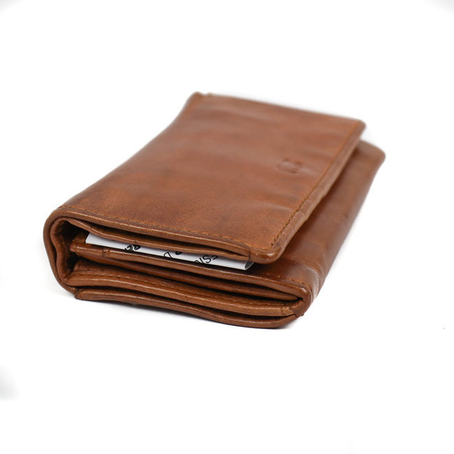 Bear Design 'Flappie'  Cognac - CL 15572 , Cow Lavato Collectie