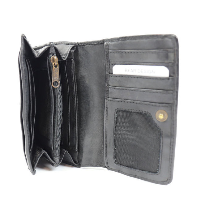 Bear Design  'Flappie' Zwart - CL 15572 , Cow Lavato Collectie