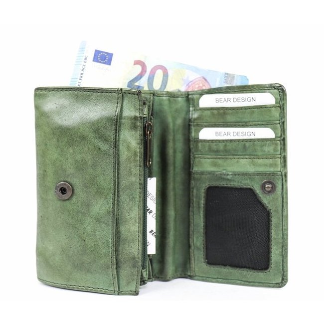 Bear Design 'Flappie' Groen - CL 15572 , Cow Lavato Collectie