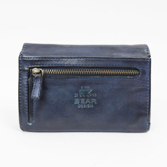 Bear Design 'Flappie'  Blauw - CL 15572 , Cow Lavato Collectie
