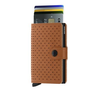 Secrid Miniwallet Perforated Cognac