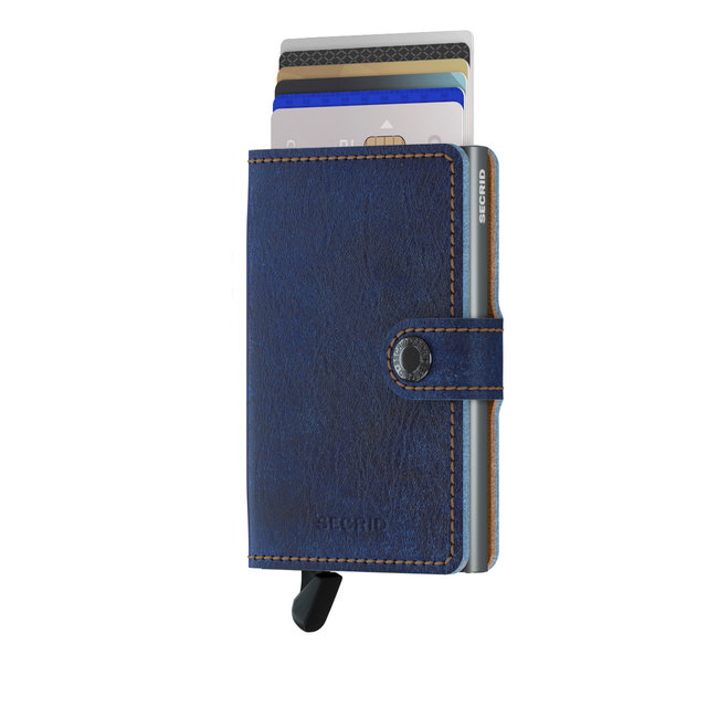 Secrid Miniwallet Indigo -Titanium