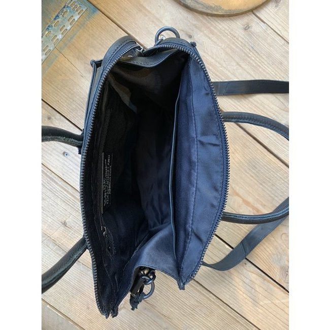 Bear Design 'Bonnie' black - CP2172,  Callisto-Pelle Collectie