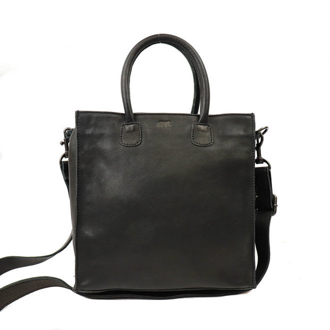 Bear Design 'Bonnie' black - CP2172,  Callisto-Pelle Collectie