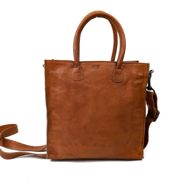 Bear Design 'Bonnie' cognac - CP2172,  Callisto-Pelle Collectie