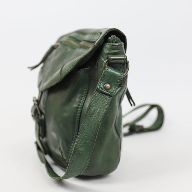 Bear Design 'Mattea'  olive green -  CL32609, Cow Lavato Collectie