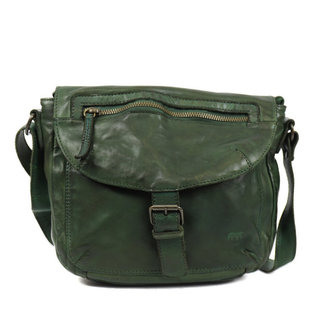 Bear Design Schoudertas met klep  'Mattea'  Groen