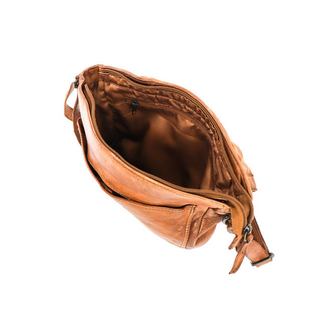 Bear Design  'Mattea'  Cognac - CL32609, Cow lavato Collectie