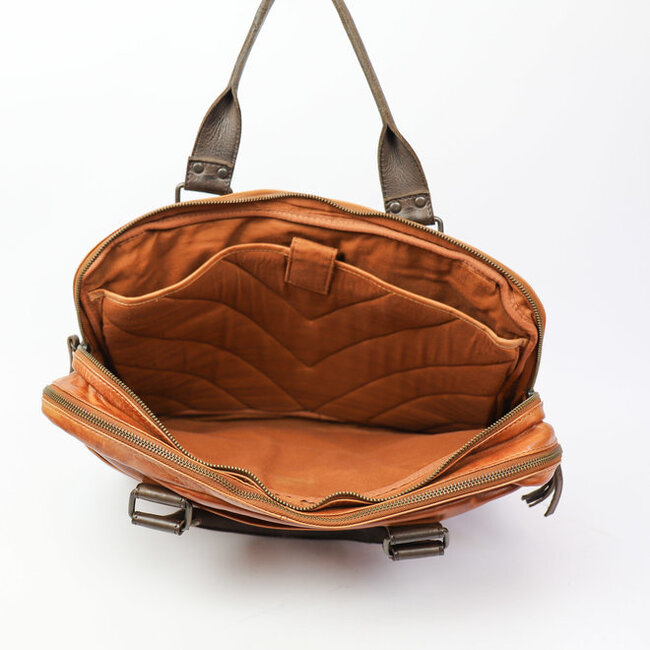 Bear Design 'Leandro' Cognac/Bruin - CL32843 Cow Lavato Collectie