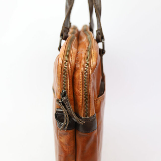 Bear Design 'Leandro' Cognac/Bruin - CL32843 Cow Lavato Collectie