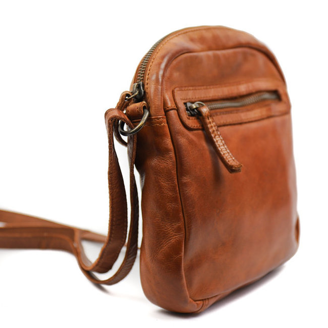 Bear Design  'Ray'  Cognac - CL35952, Cow Lavato Collectie