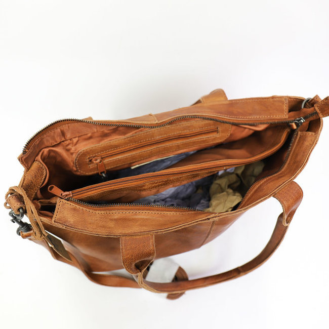 Bear Design 'Thera' cognac - CP6005,  Callisto-Pelle Collectie