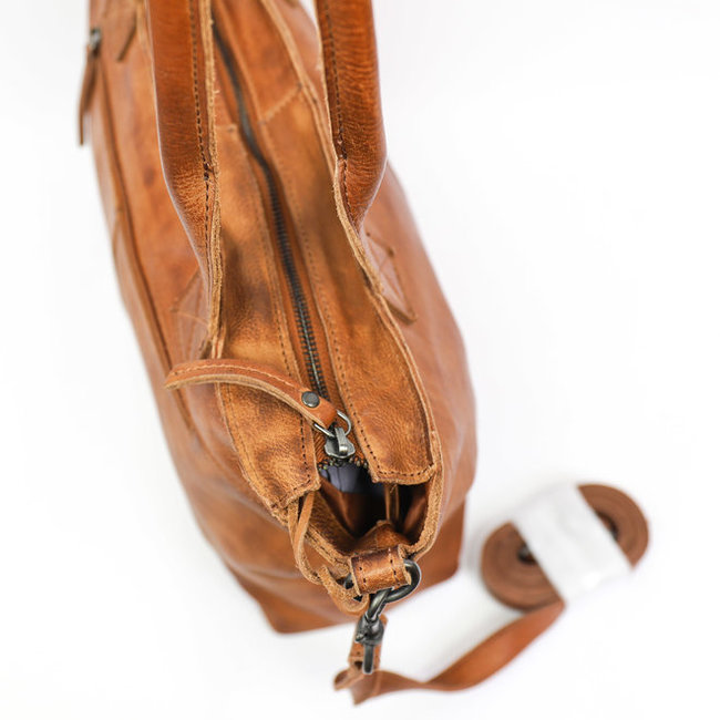 Bear Design 'Thera' cognac - CP6005,  Callisto-Pelle Collectie