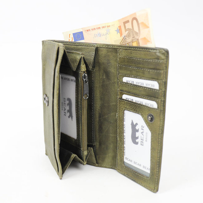 Bear Design 'Sweety XL' Groen - CP6041,  Callisto-Pelle Collectie