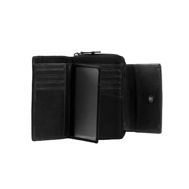 The Chesterfield Brand 'Ascot' Zwart - C08.017200,  Wax Pull Up Collectie