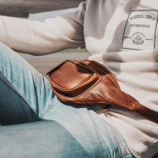 The Chesterfield Brand 'Jack' Cognac - C23.000231 Wax Pull Up Collectie