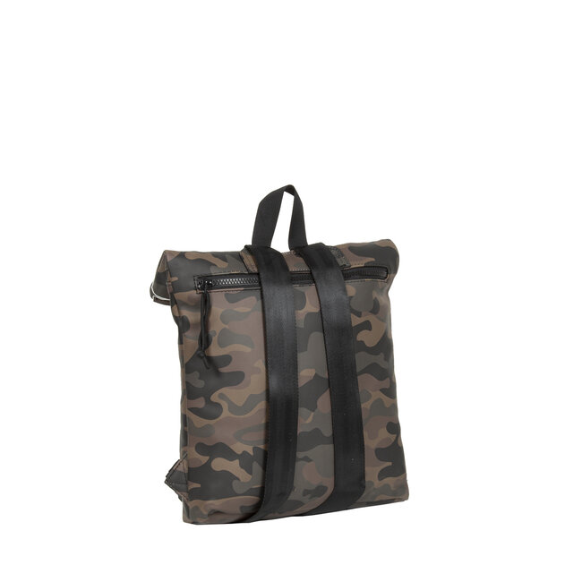 New Rebels Mart Roll-Top Backpack (S) camouflage
