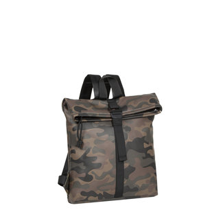 New Rebels Mart Roll-Top Backpack (S) camouflage