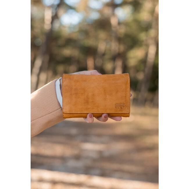 Bear Design 'Sweety' Cognac - CP5066,  Callisto-Pelle Collectie