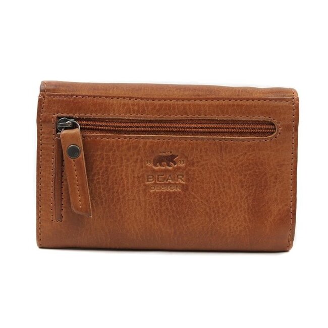 Bear Design 'Sweety' Cognac - CP5066,  Callisto-Pelle Collectie