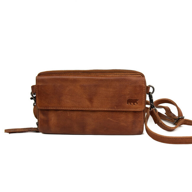 Bear Design  'Lilian'  Cognac -  CP6038